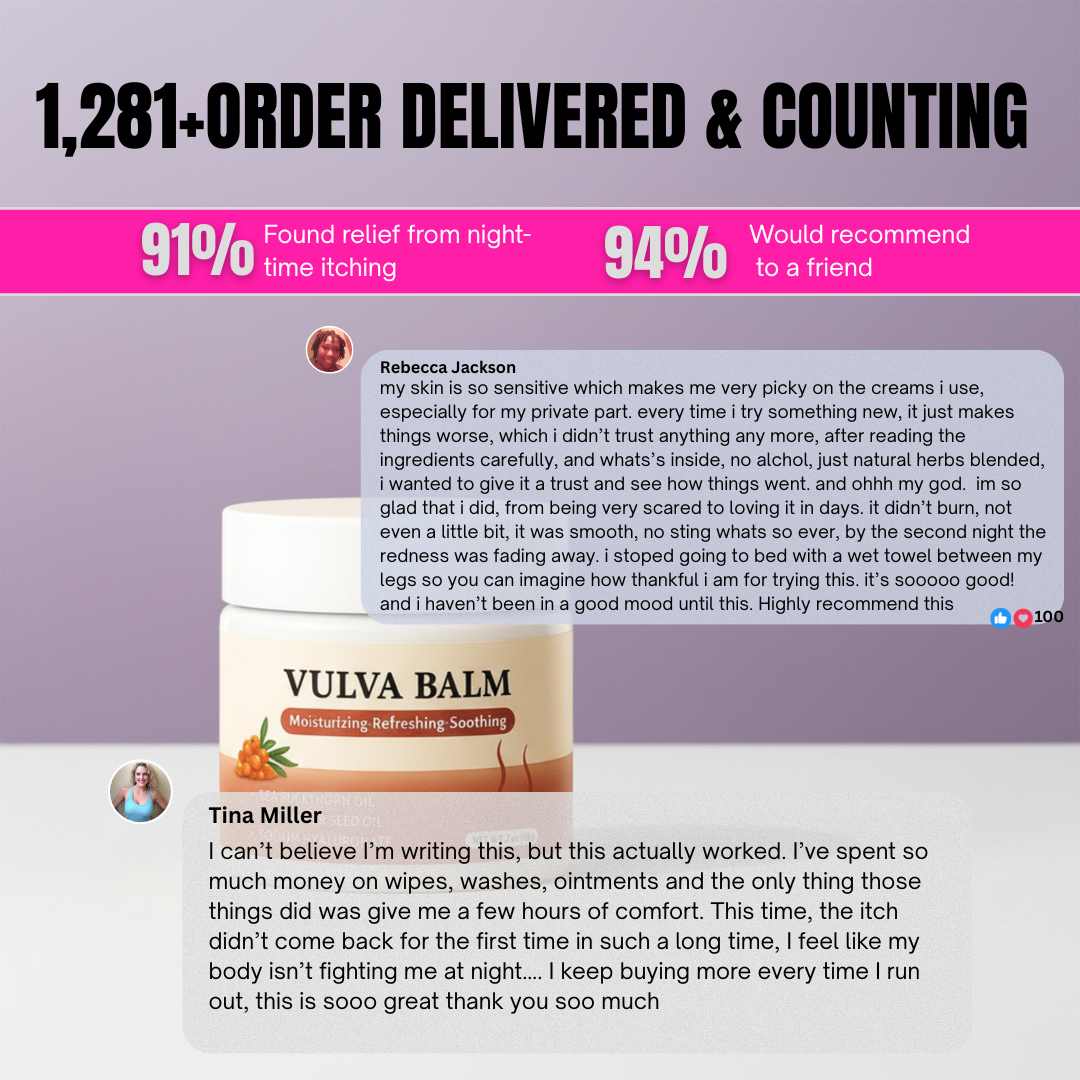 NightSkin™ Relief Balm — Night-Time Care for Itching, Burning & Dryness