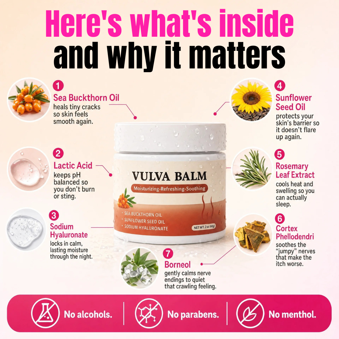 NightSkin™ Relief Balm — Night-Time Care for Itching, Burning & Dryness
