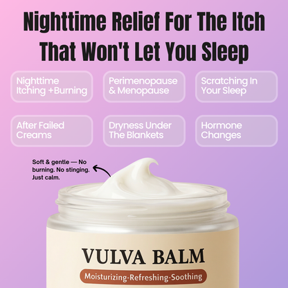 NightSkin™ Relief Balm — Night-Time Care for Itching, Burning & Dryness
