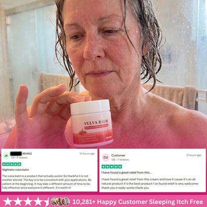 NightSkin™ Relief Balm — Night-Time Care for Itching, Burning & Dryness
